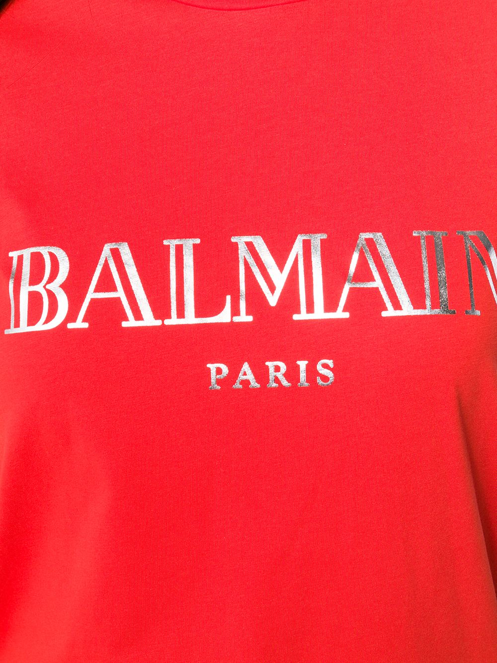 фото Balmain футболка с принтом логотипа