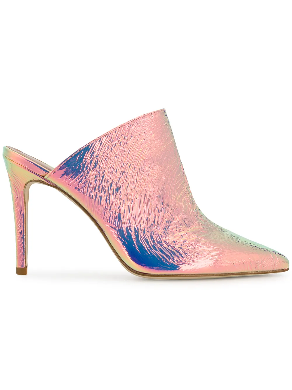 Paris Texas Mules PARIS TEXAS MULES IN METALLIC-OPTIK - METALLISCH
