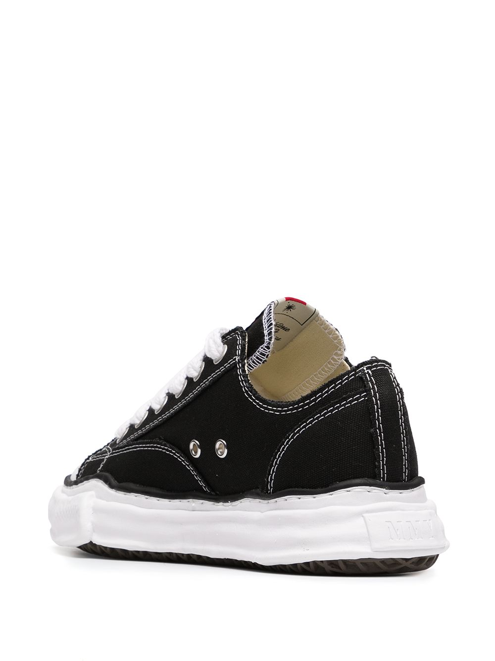 Shop Miharayasuhiro Black Peterson Original Sole Sneakers