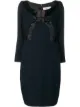 الصورة 1 من Balmain Pre-Owned فستان مزين بأبليكة ربطة