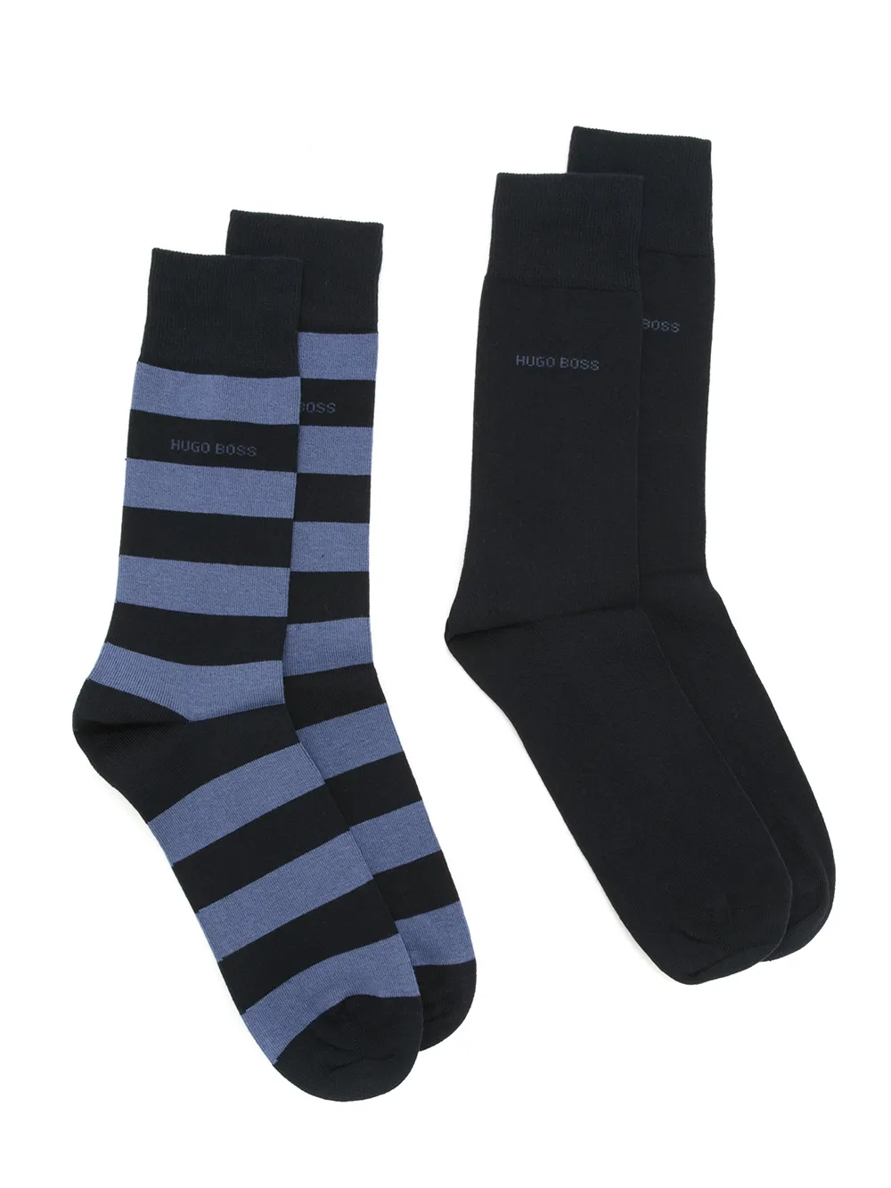 BOSS HUGO BOSS 50388438 401DARK BLUE Natural (Veg)->Cotton