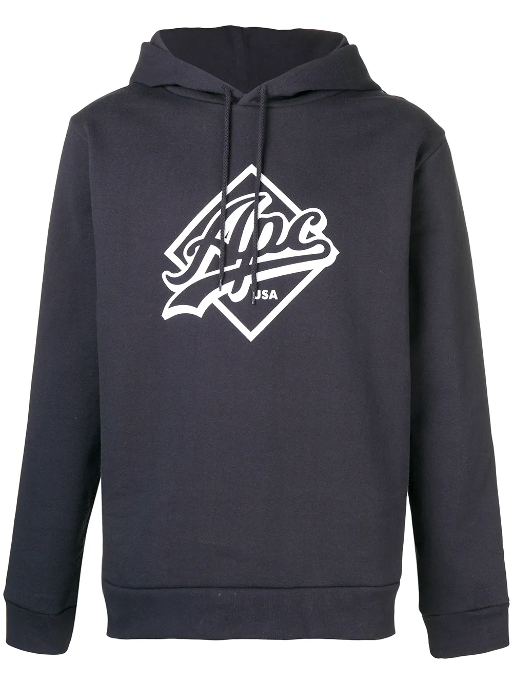 A.P.C. толстовка с капюшоном и логотипом