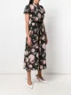 Erdem floral cropped jumpsuit