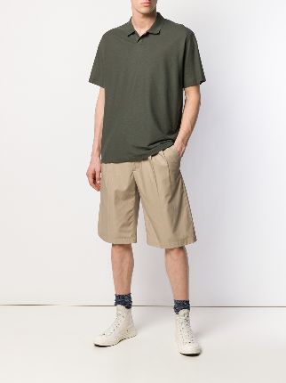 boxy fit polo shirt展示图