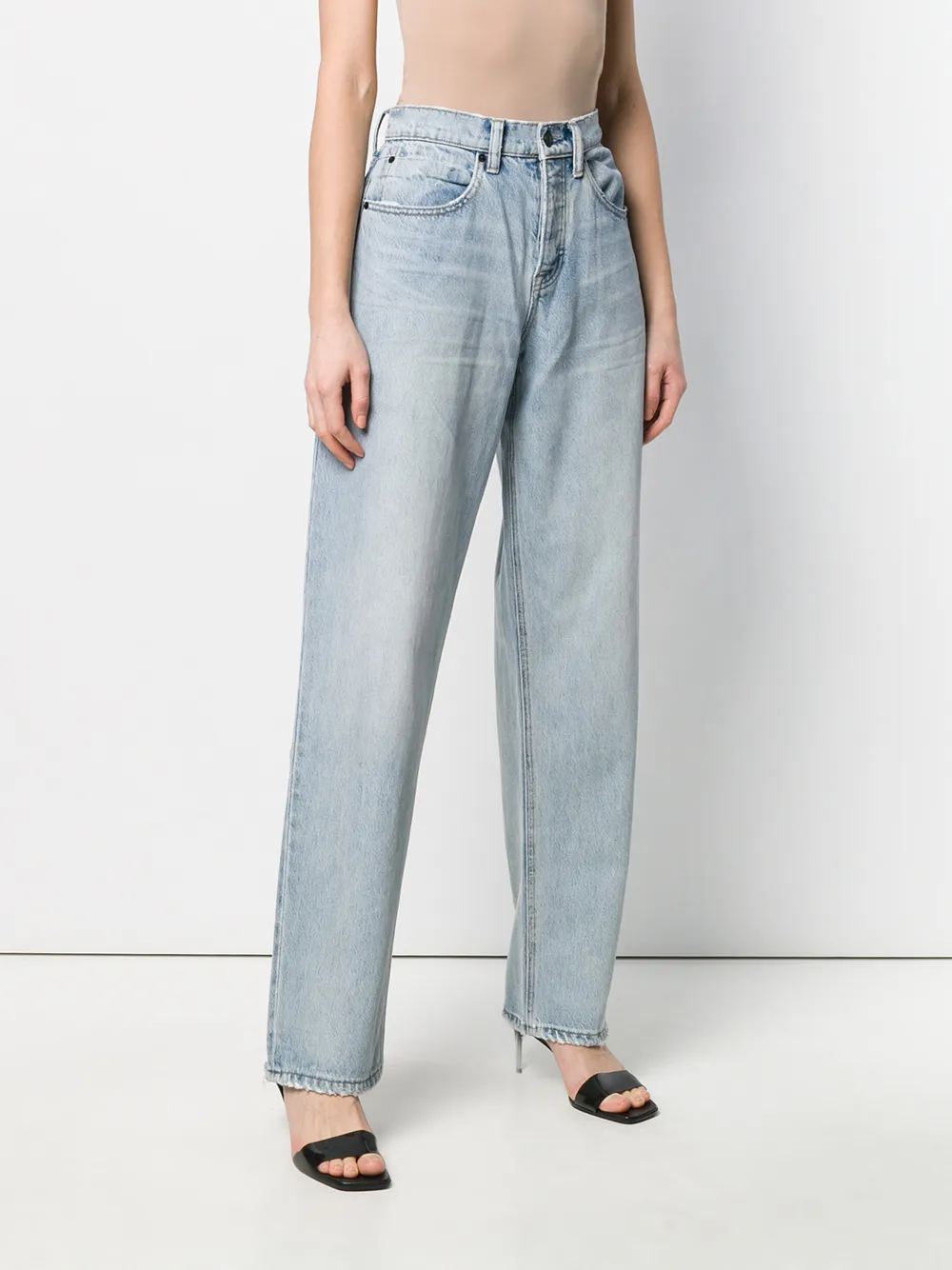 alexander wang jeans zipper
