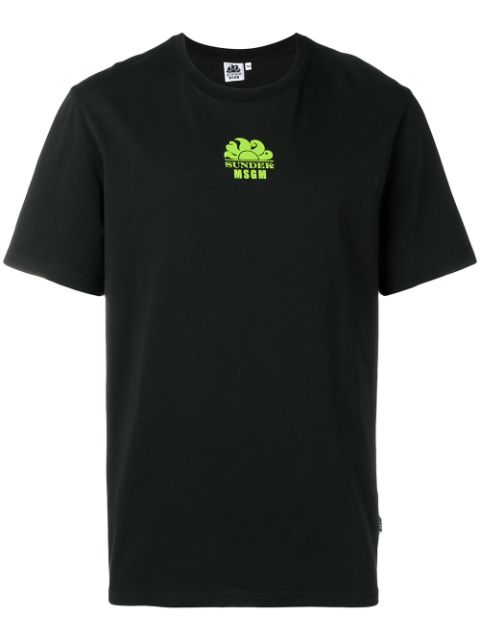 Msgm Logo Print T-Shirt | Farfetch.com