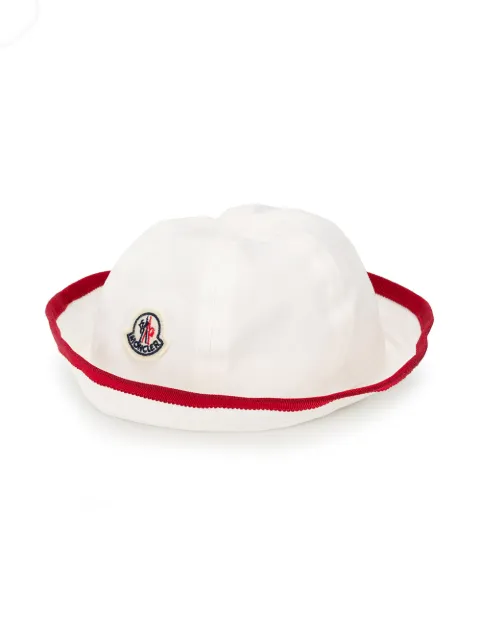 Moncler Enfant logo bucket hat