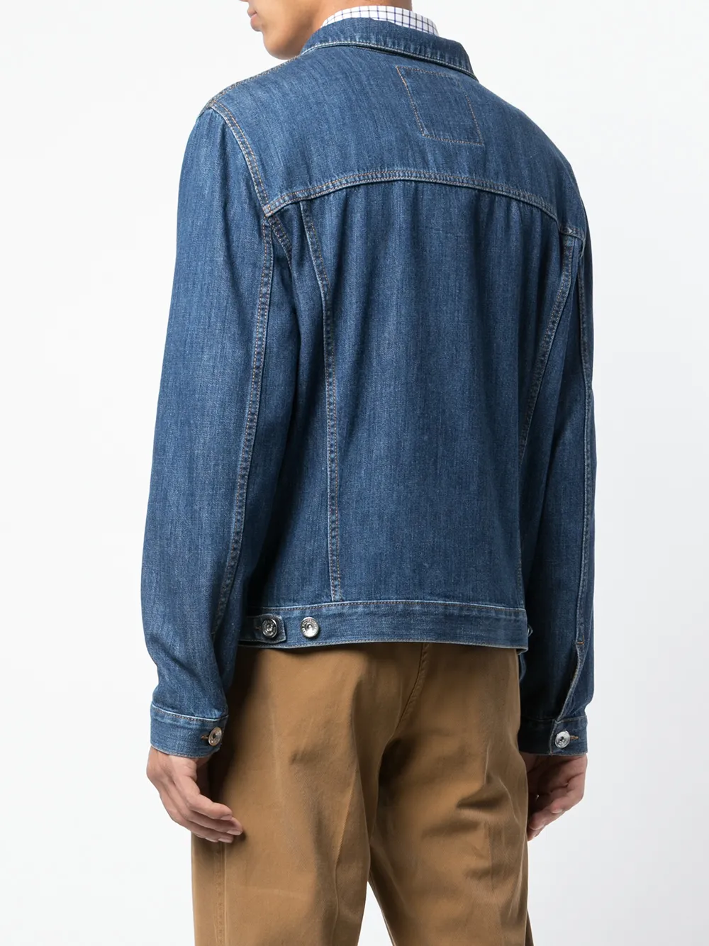 Brunello Cucinelli Klassiek denim jasje Blauw