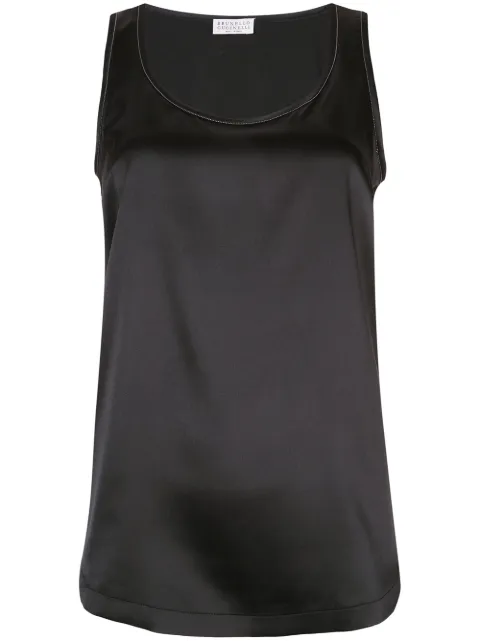 Brunello Cucinelli scoop neck vest