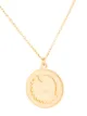 UNDERCOVER medal pendant necklace