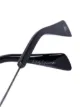 Yohji Yamamoto black YY7011 round metal sunglasses