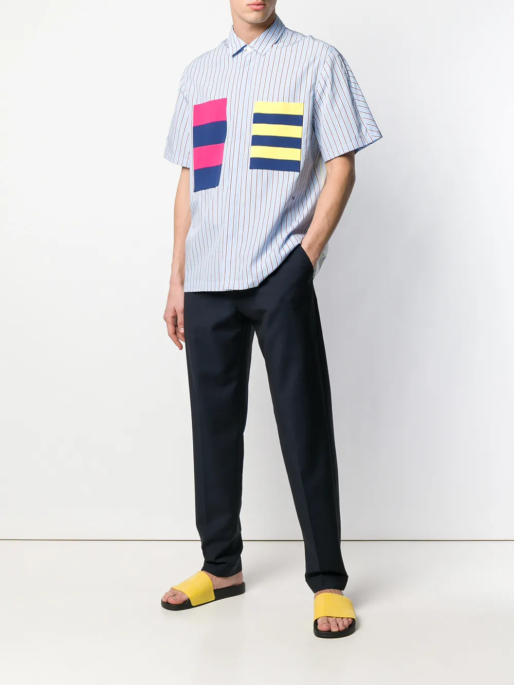  Tommy Hilfiger Zweifarbige Hose   Blau 