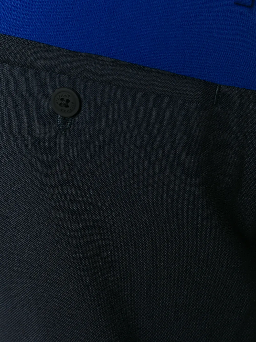 Tommy Hilfiger Tweekleurige pantalon Blauw
