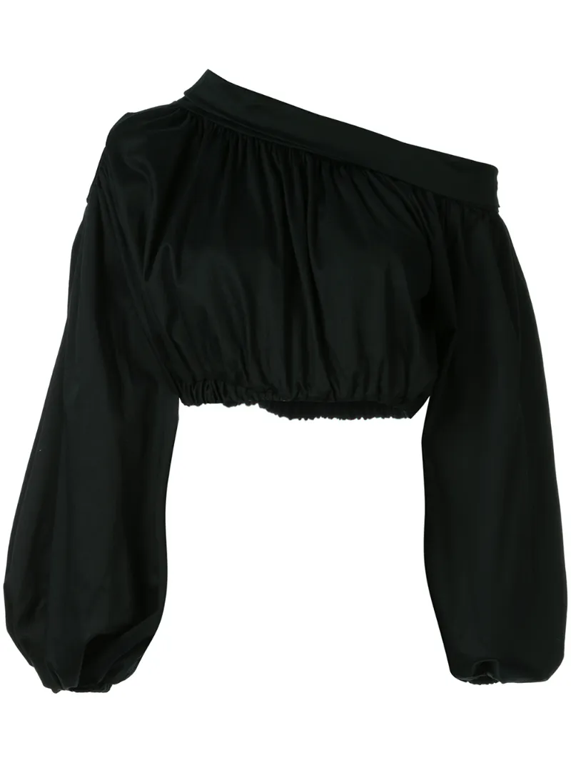 Silvia Tcherassi укороченная блузка Dominica