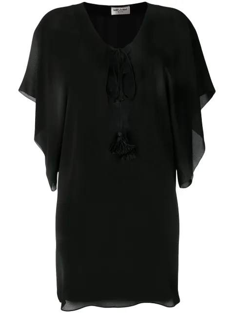Saint Laurent beach cover-up