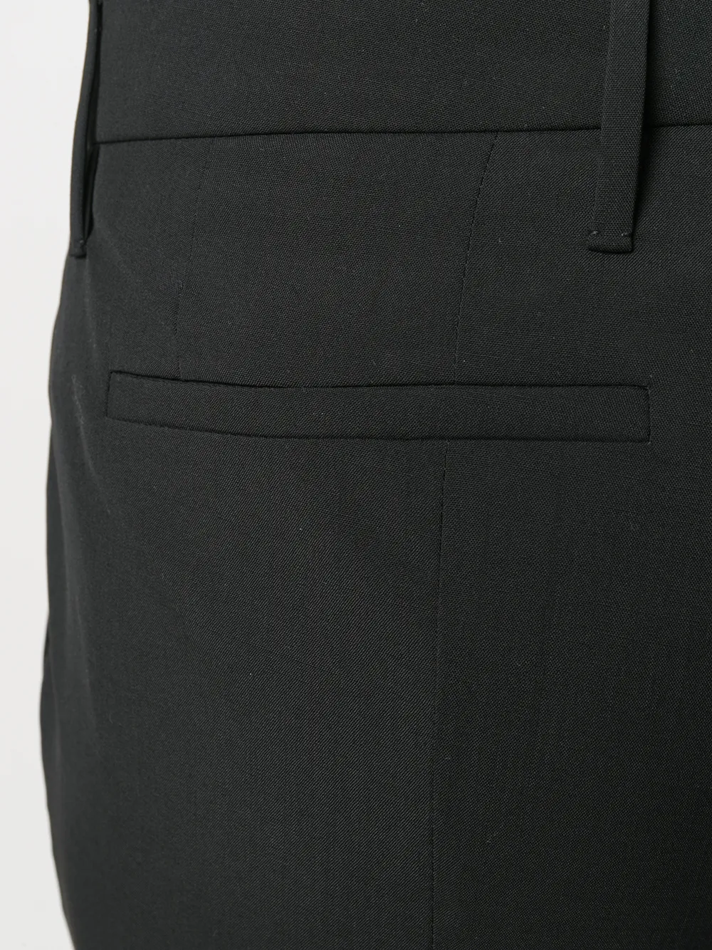 Prada Cropped pantalon Zwart