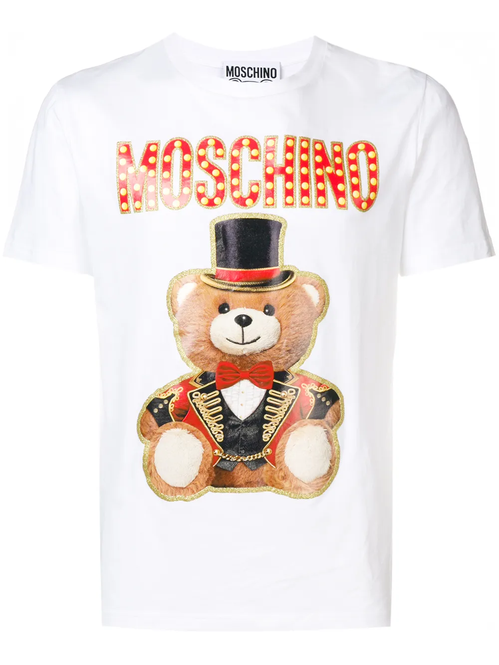 фото Moschino футболка с логотипом