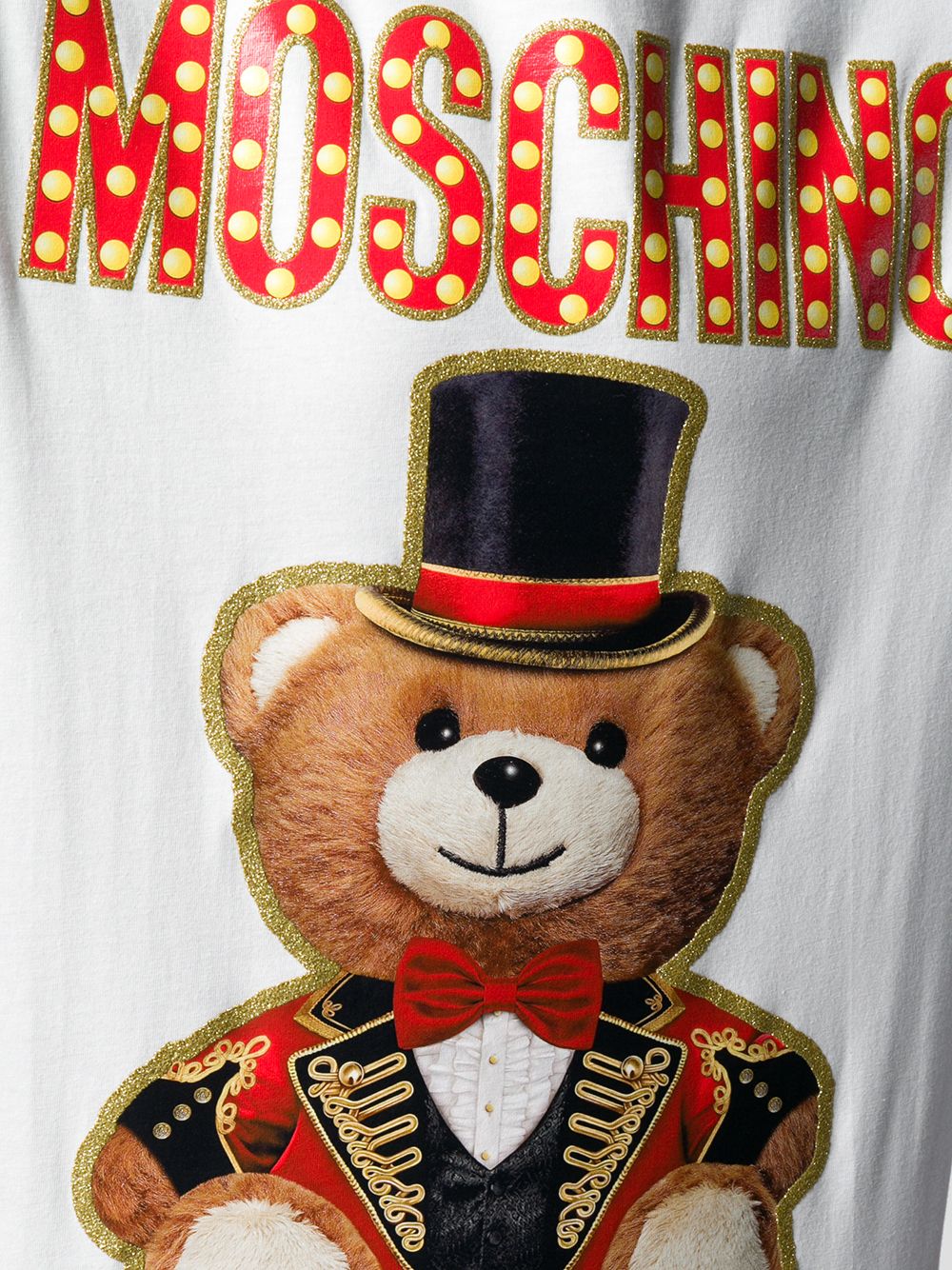 фото Moschino футболка с логотипом