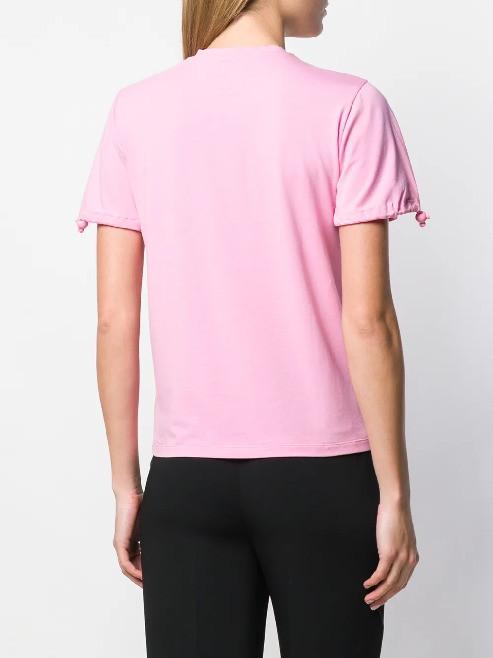 фото Emporio armani футболка с рукавами на шнурках