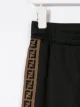 Fendi Kids بنطال رياضي مخطط