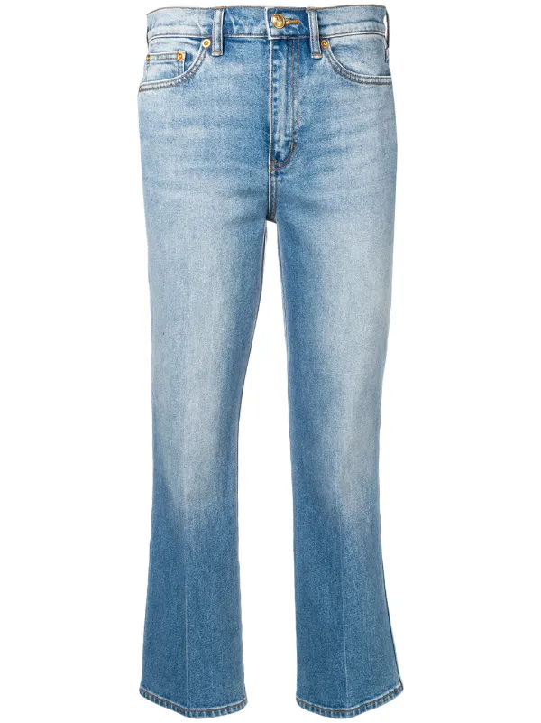 tory burch cropped jeans