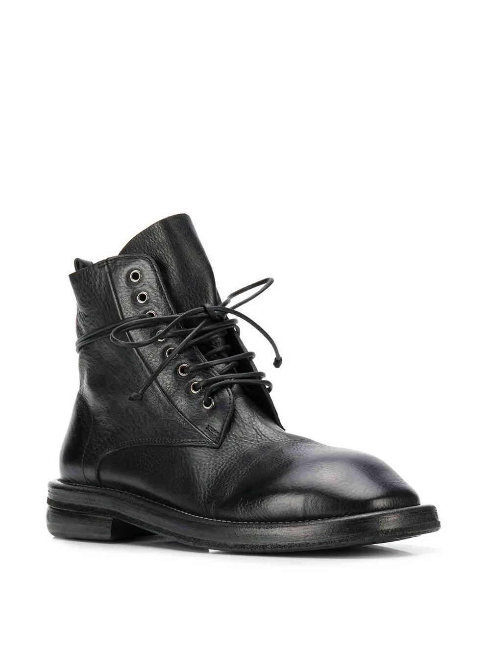 Marsèll lace-up combat boots Black