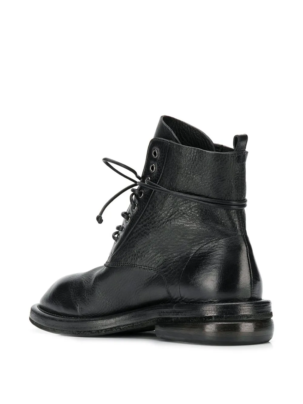 Marsèll lace-up combat boots Black