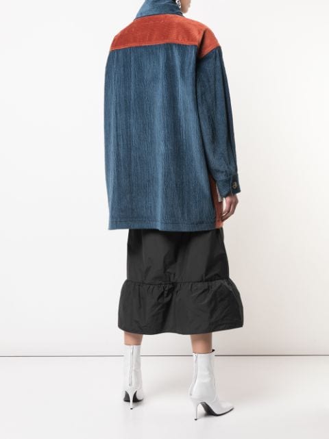 Mm6 Maison Margiela パッチワーク コーデュロイ コート 通販