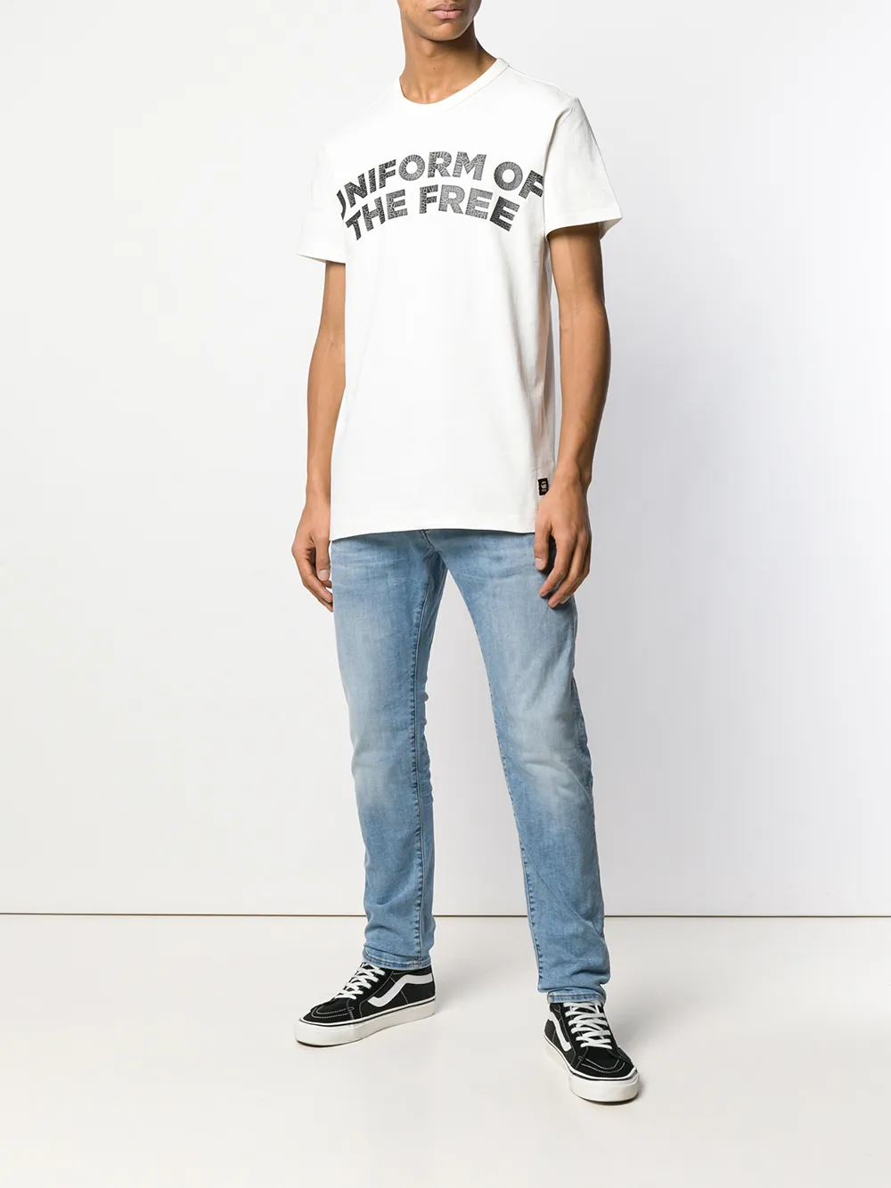  G Star Raw Jeans Mit Geradem Bein   Blau 