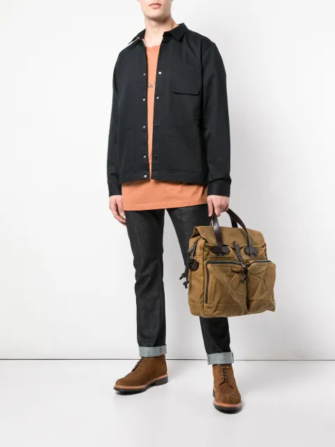 filson tin cloth briefcase