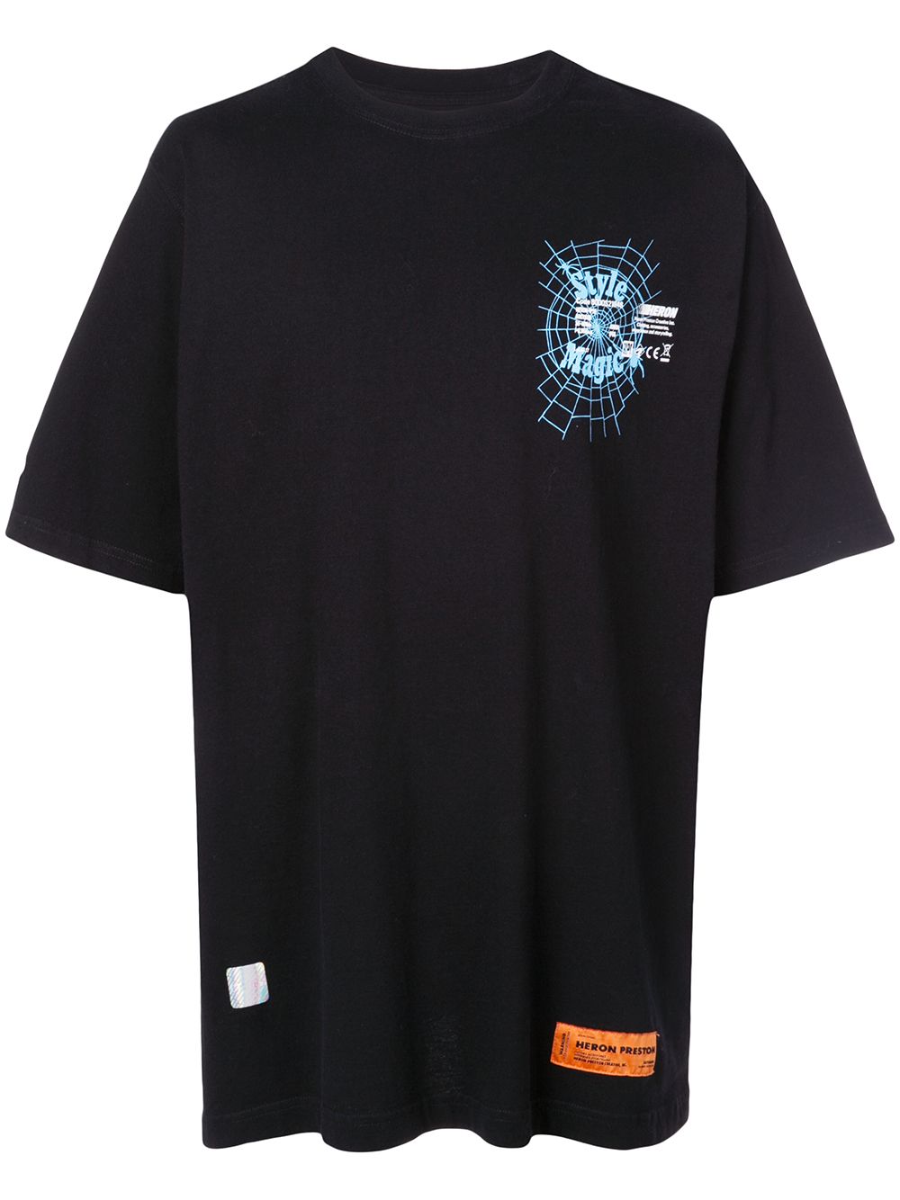 Heron Preston - Style Magic Cotton T Shirt - Mens - Black | ModeSens