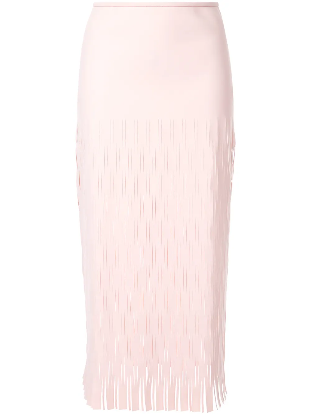 Dion Lee Skirts DION LEE SLIT DETAIL MIDI SKIRT - PINK