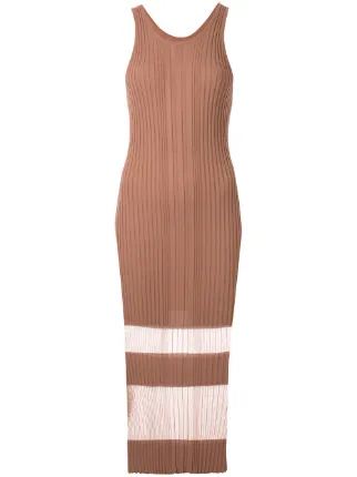 Dion lee opacity tank dress Clearance