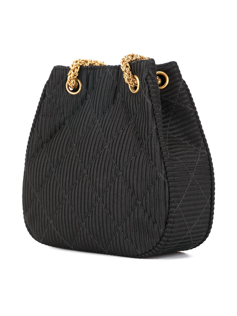 CHANEL turnlock textured shoulder bag Women