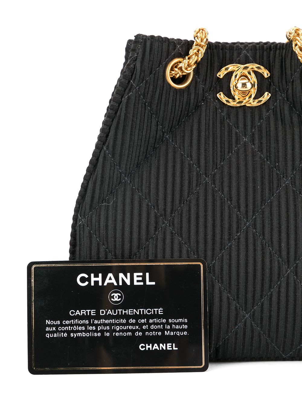 CHANEL turnlock textured shoulder bag Women