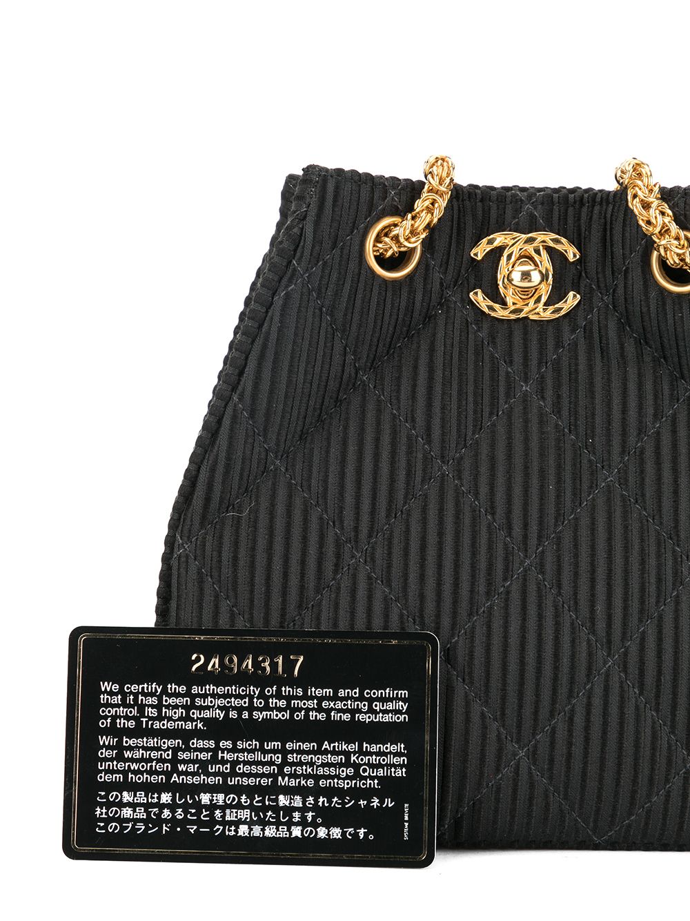 CHANEL turnlock textured shoulder bag Women