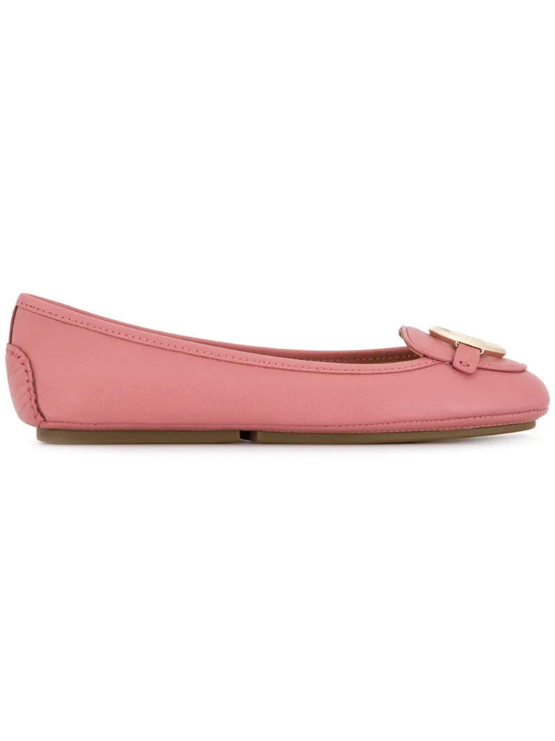 Michael Michael Kors saffiano ballerina pumps