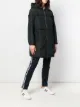 Moncler معطف مبطن مزين بكرانيش
