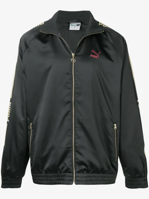 PUMA embroidered logo sport jacket