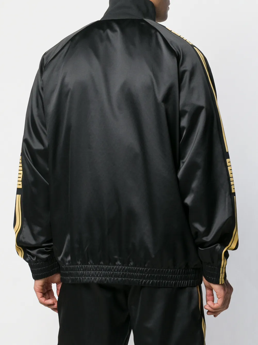 PUMA Sportjack met logo Zwart