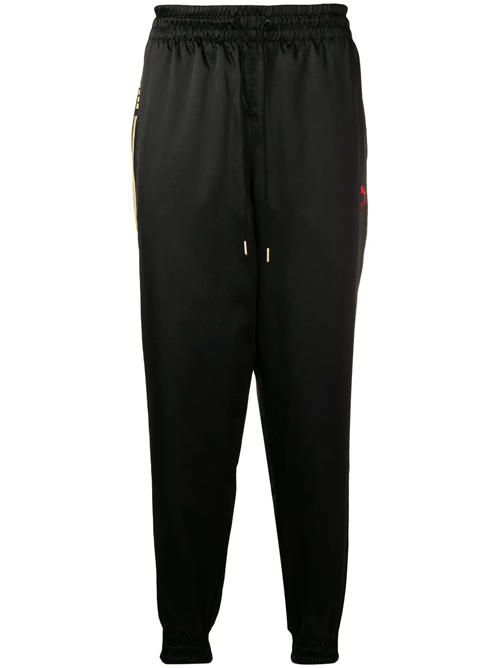 PUMA side stripe track pants – Black PUMA side stripe track pants – Black
