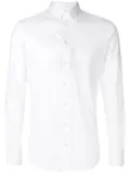 Giorgio Armani plain button shirt - White