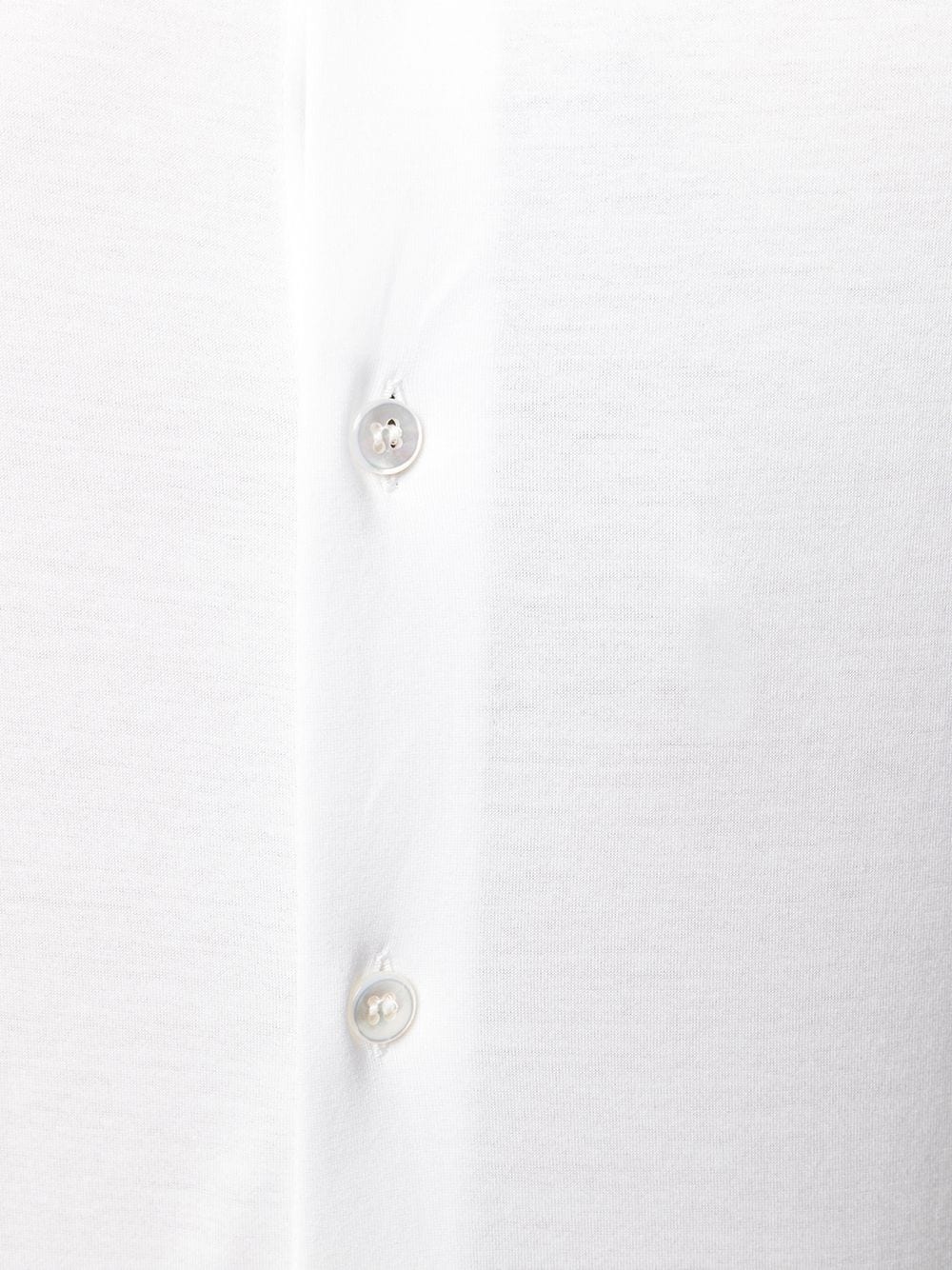 фото Giorgio armani однотонная рубашка на пуговицах