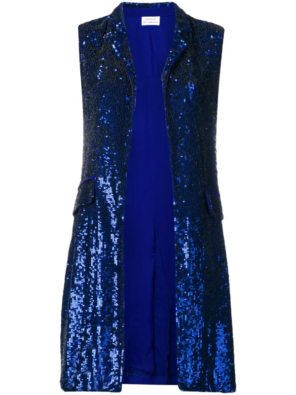 plus size sequin vest