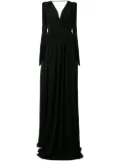 Alberta Ferretti long evening dress - Black