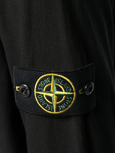 Stone Island Logo Patch Sweater - Farfetch