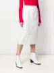 Calvin Klein 205W39nyc + Andy Warhol Foundation embroidered silk-blend midi-skirt