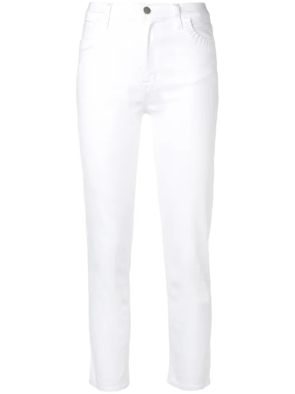 pleated skinny jeans