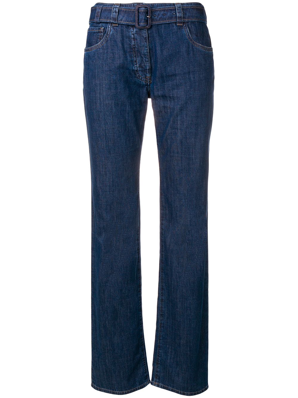 фото Prada джинсы с поясом