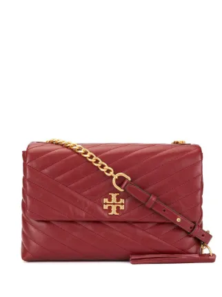 tory burch red sling bag